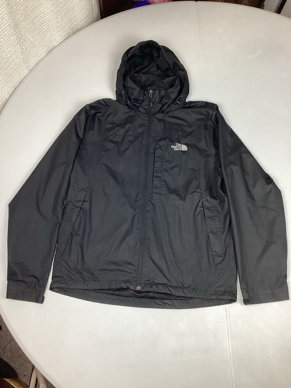 The North Face Men’s Temescal Travel Jacket Black Packable Windbreaker Size Med